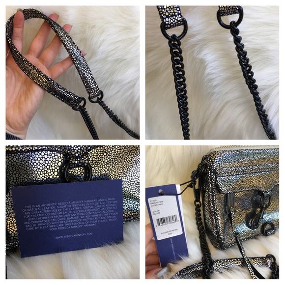 🔴SOLD🔴 Rebecca Minkoff silver micro mac bag - Picture 8 of 8